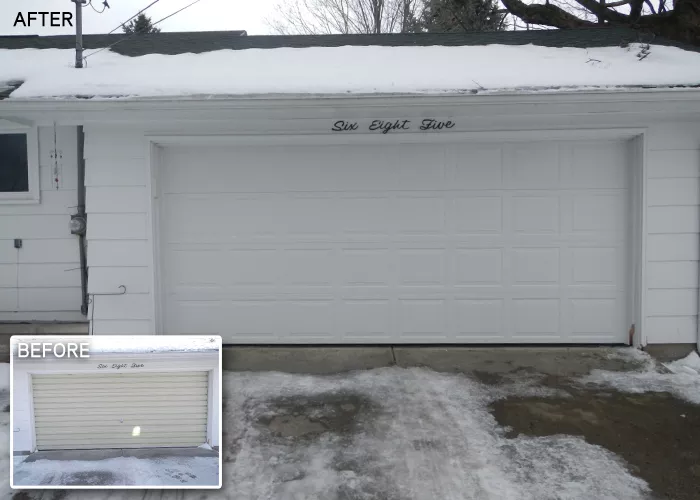Wayne Dalton, 	16' x 7', Model 9600, White