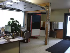 Showroom Garage Door